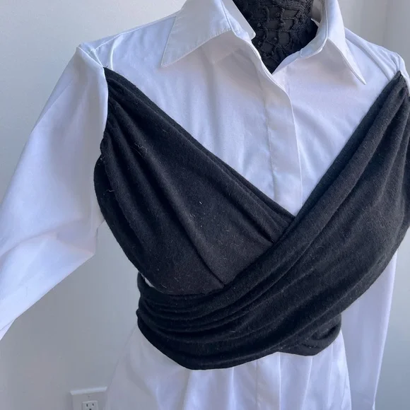 NWT Chicwish Mock Two-Piece Long-Sleeve Top - Picture 11 of 14